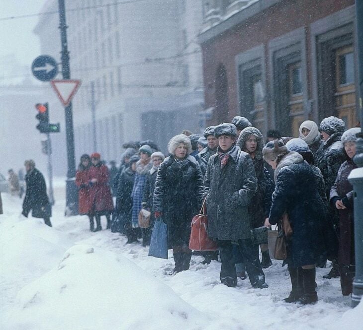 invierno en Moscú