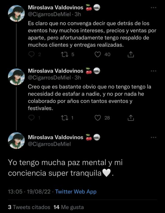 Mucha paz mental