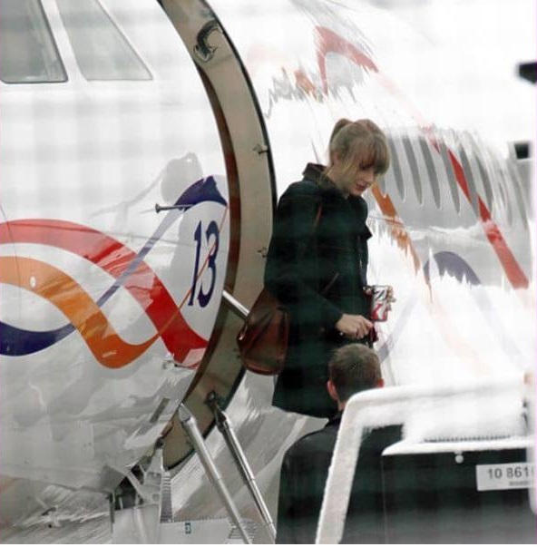 Taylor Swift y su Jet