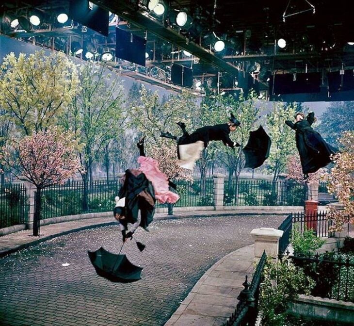 Filmación de Mary Poppins