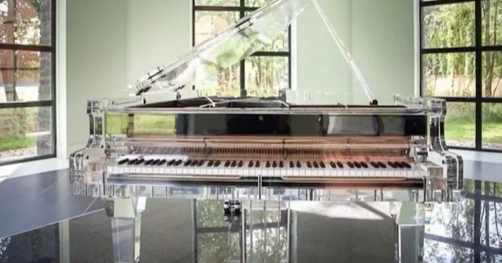 Piano de cristal