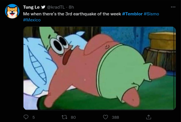 Memes temblor 8