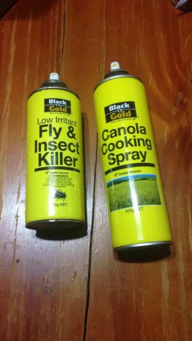 Insecticid a y aceite cuál es cuál