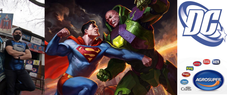Aparecen los villanos Superman vs Luthor Montenegro Vs Dc y superagro