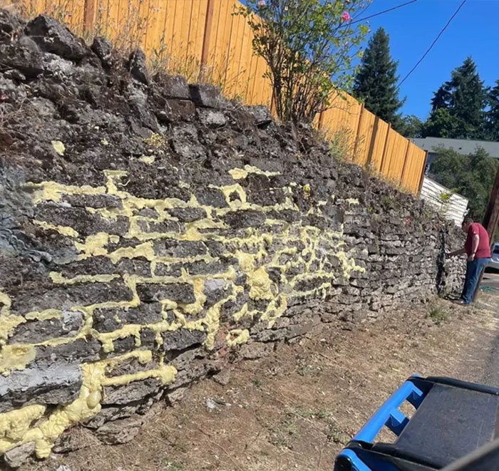 Una resanadita y quedan las piedras