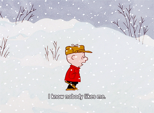 Sé que a nadie le agrado Charlie Brown