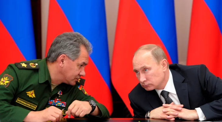 Putin y Sergei Shoigu