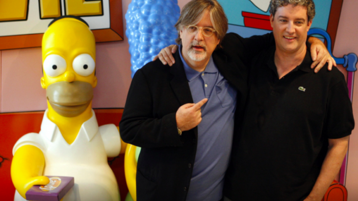 Al Jean, Matt Groening y Homero