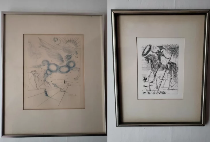 Grabados originales de Dalí