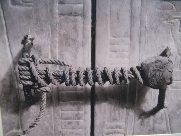 Sello de la tumba de Tutankamon