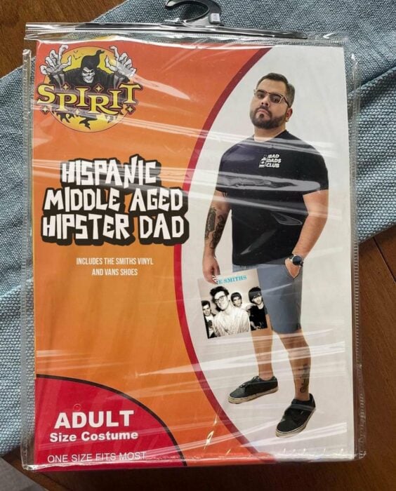 Disfraz papá hipster