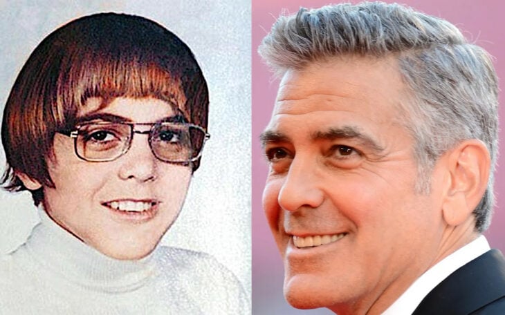 George Clooney antes y después