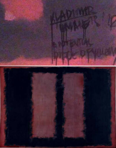 Cartoon Marc Rothko 11 Obras maestras que fueron atacadas en su momento