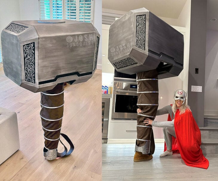 Mjölnir y Thor