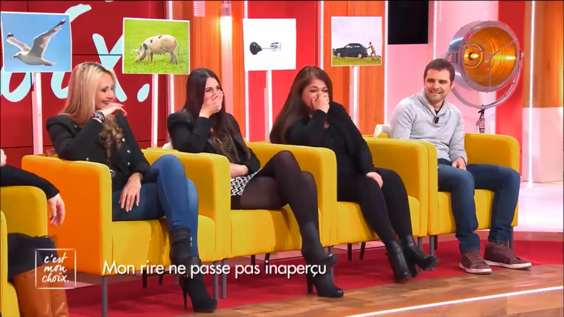 Programa reunió a las personas con las risas más peculiares