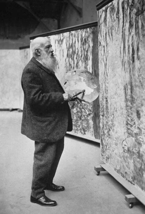 Monet destruye sus propias obras
