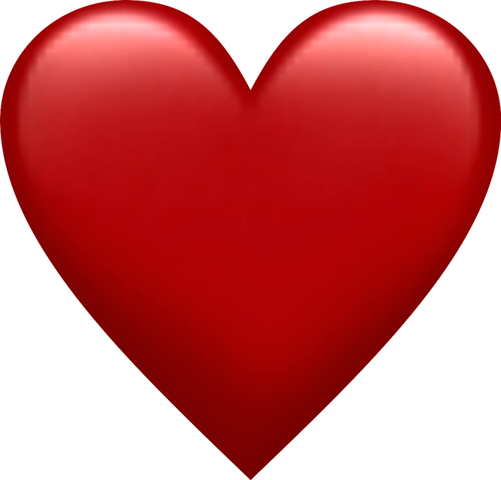 Emoji corazón rojo