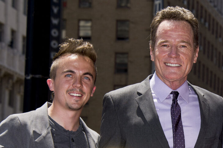 Bryan Cranston y Frankie Muniz