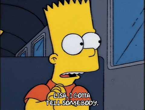 Bart SImpson Consciencia culpable