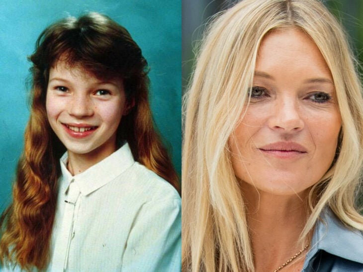 Kate Moss antes y ahora
