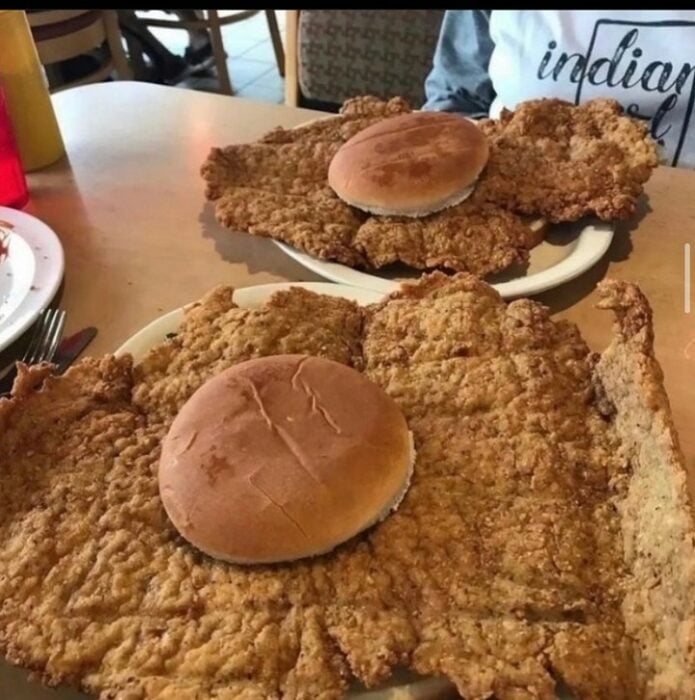 Salen: hamburguesas de milanesa