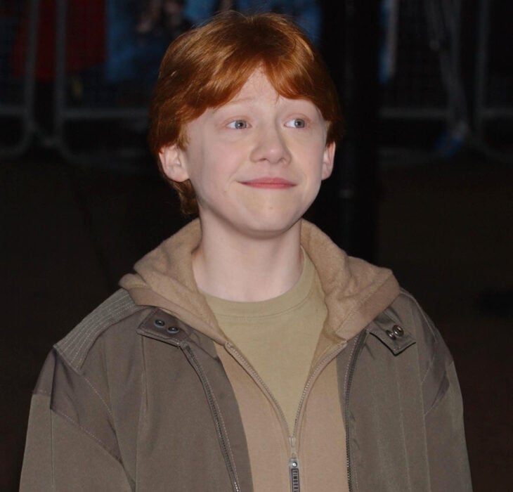 Rupert Grint quien fuera Ron Weasley en las películas de Harry Potter