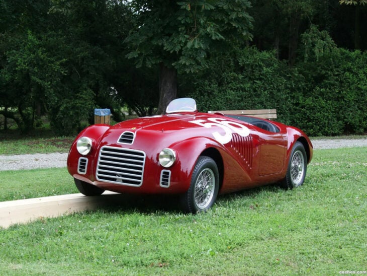 Ferrari rojo 125s de 1947