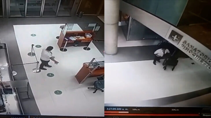 Empleado atiende a fantasma en un hospital