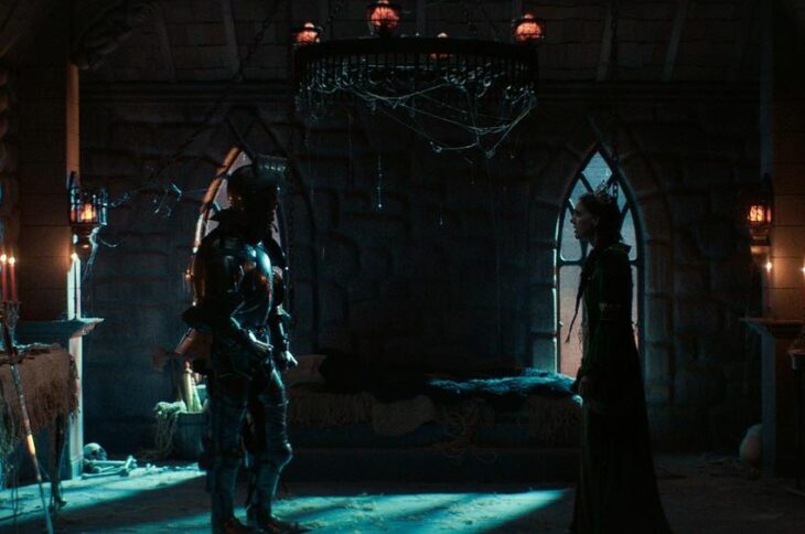 EL momento en el que el príncipe callum y la princesa fiona se encuentran en la película de terror fiona basada en shrek film corto de fans