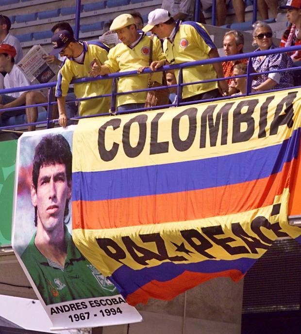 Luto por Andrés Escobar