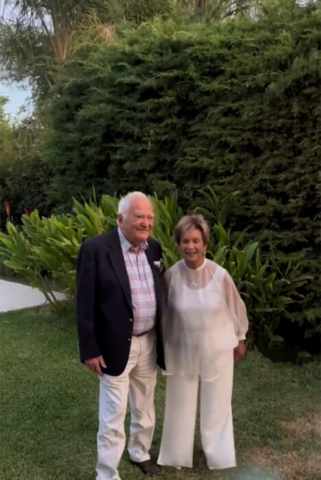 A sus 80 años abuelitos se casan con el amor de su juventud