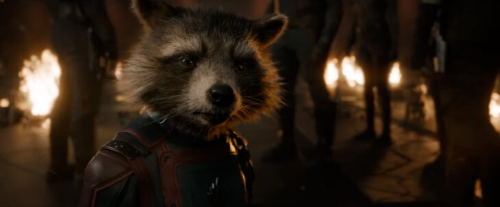 Rocket Racoon en Guardianes de la Galaxia