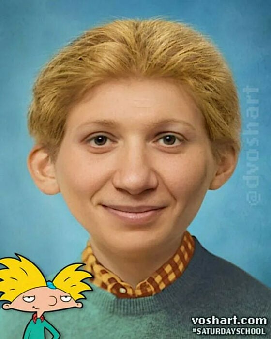 Hey arnold arnold shortman de hey arnold retrato voshart