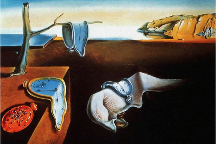 Persistencia de la memoria por salvador dalí