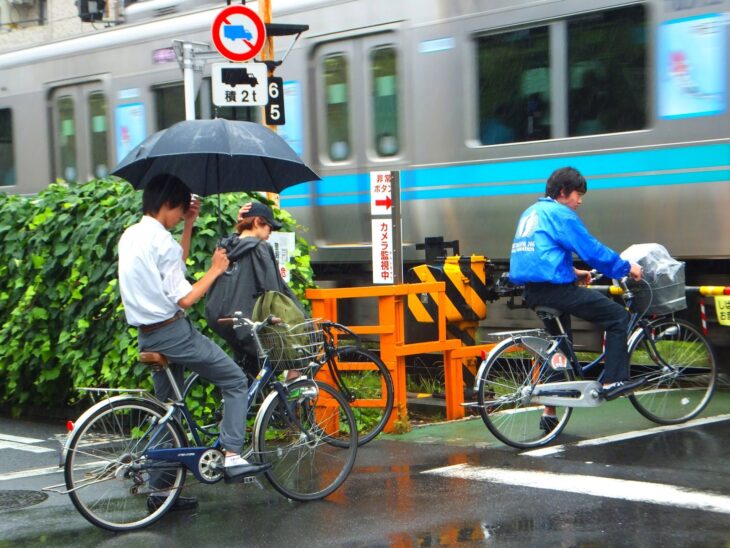 Bicicleta viajes cortos en Tokyo