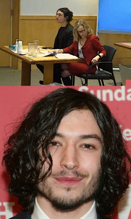 Ezra Miller se declara culpable en la corte con su abogada lisa shelkrot