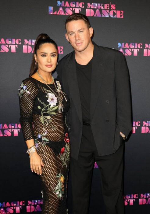 Salma Hayek y Chinning Tatum