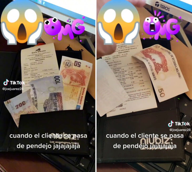 Billetes falsos