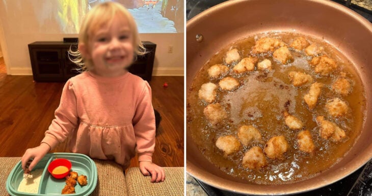 Niña se comió al gallo que la atacó