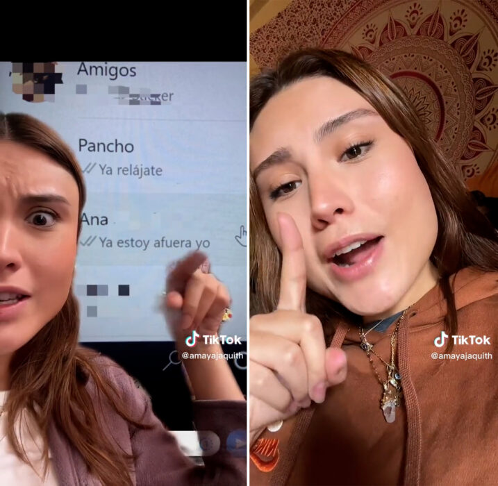 Se dio cuenta de que su novio la engañaba