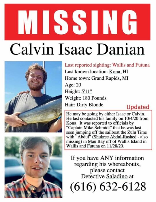 Afiche de búsqueda de Danian
