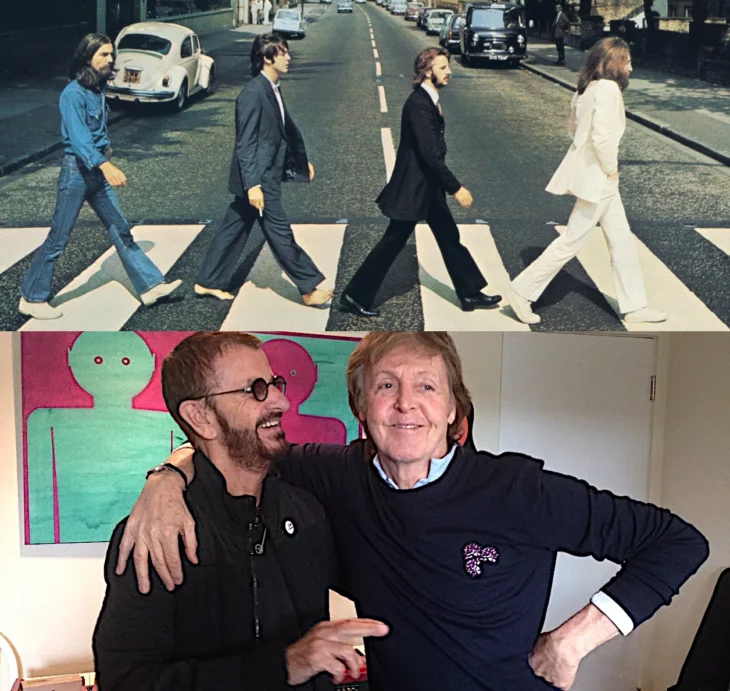 Abbey Road cover RIngo Starr Paul McCartney