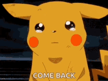 Pikachu llorando regresa