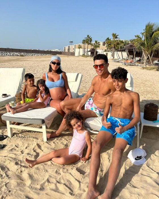 Cristiano Ronaldo y Su familia