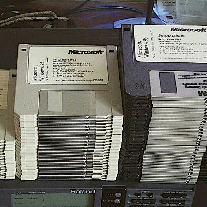 Disquetes de instalacion de windows 95