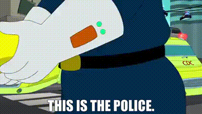 Meme Futurama esta es la policía banda policial bandas patrullas