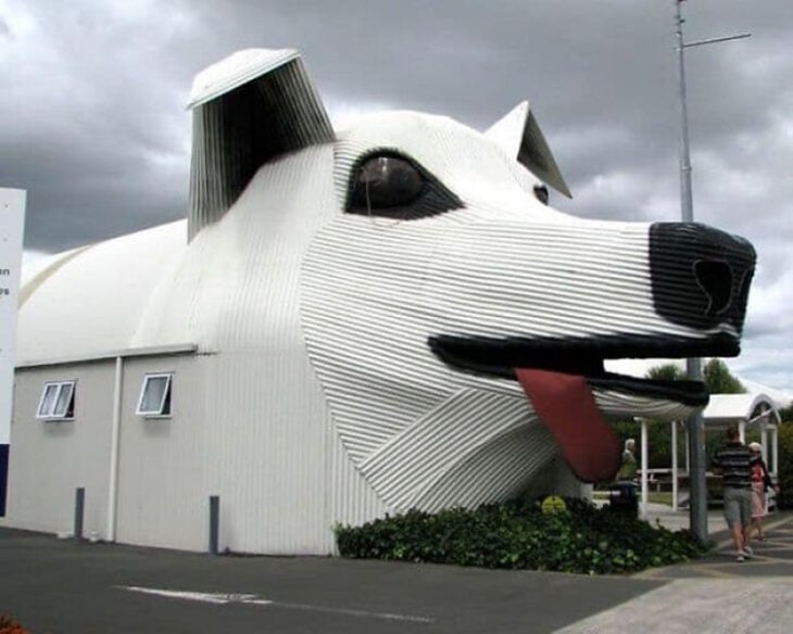 Casa en forma de perro