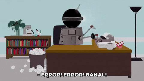 Funnybot south park gif animado