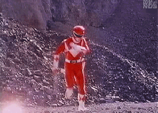 Power Ranger corriendo