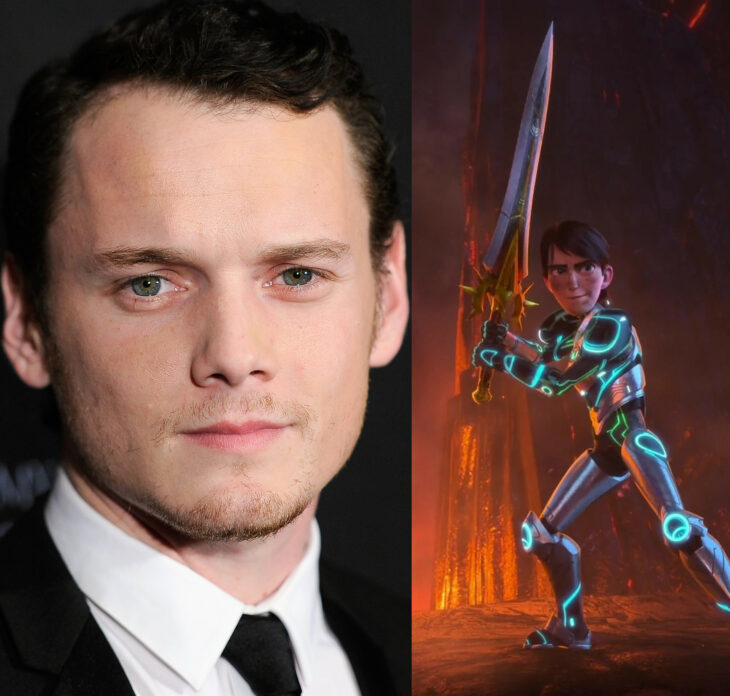 TAnton Yelchin y TIm Lake de Troll hunters relatos de arcadia